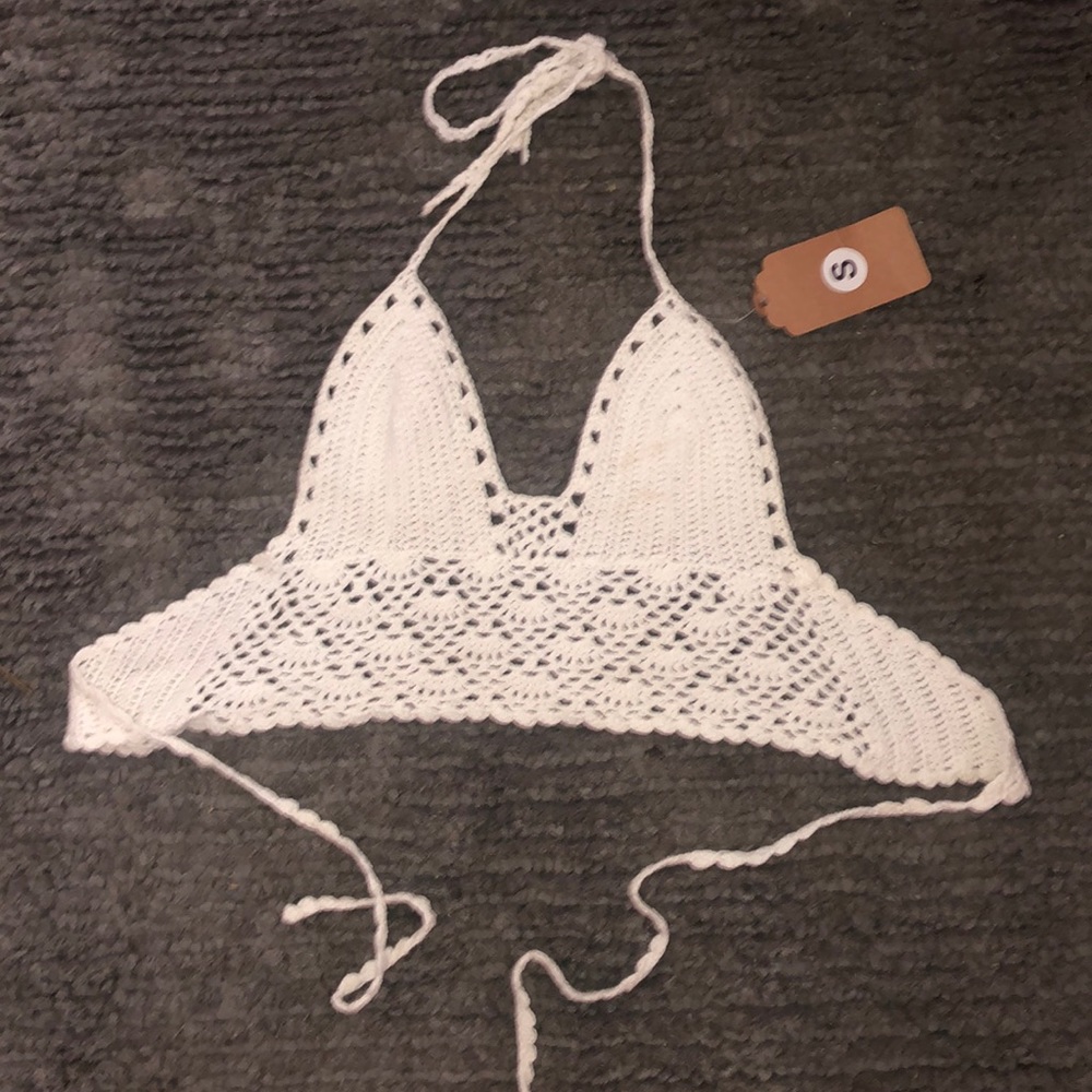 Crochet crop top